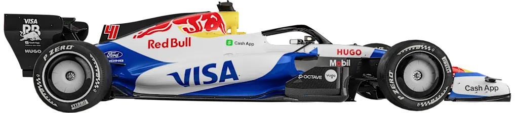 RB F1 Team car